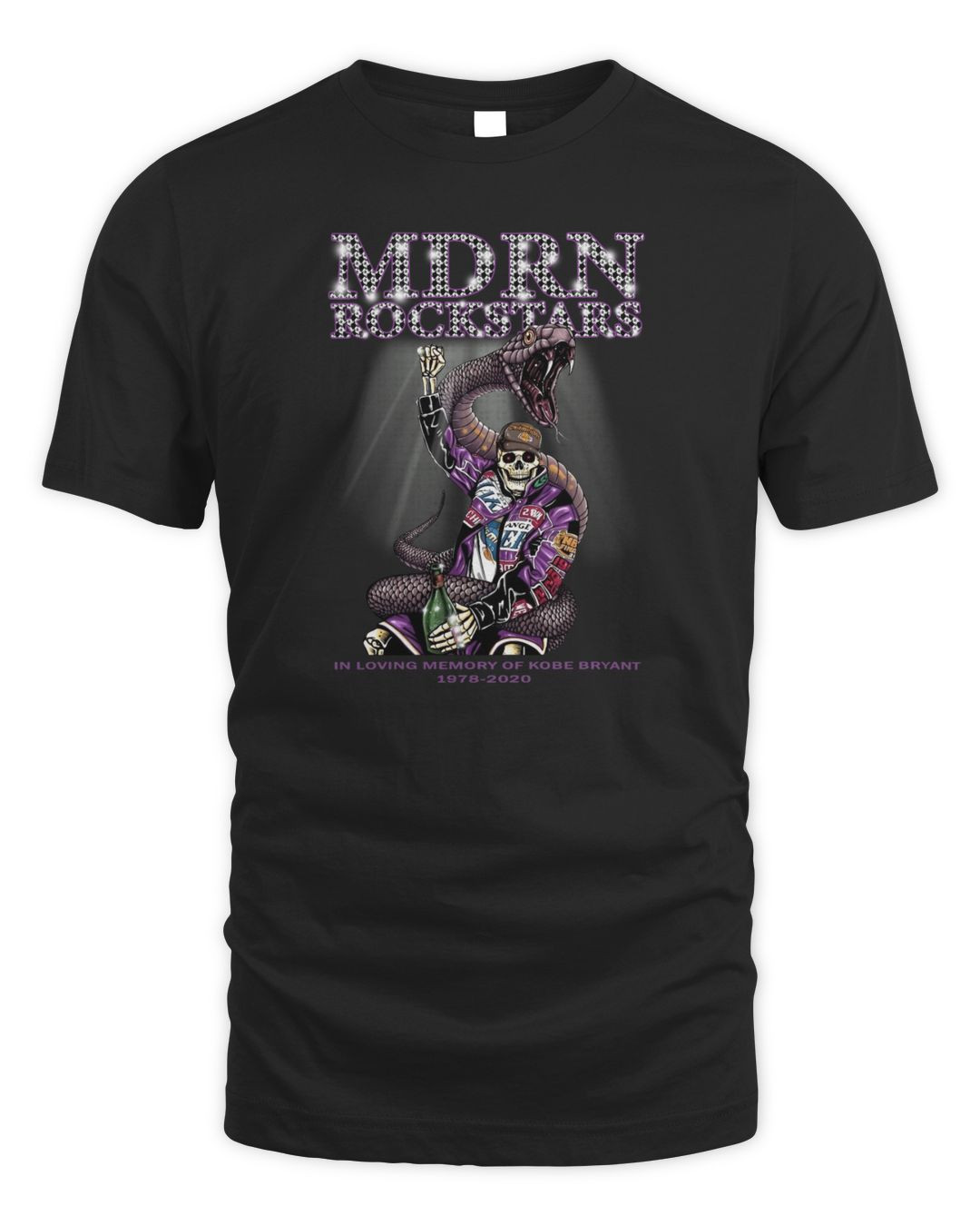 Modern Rockstars Merch Rip Kobe T-shirt