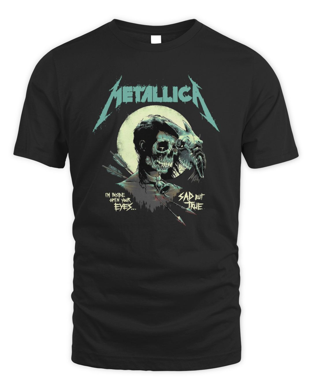 Metallica Sad But True Poster T-shirt