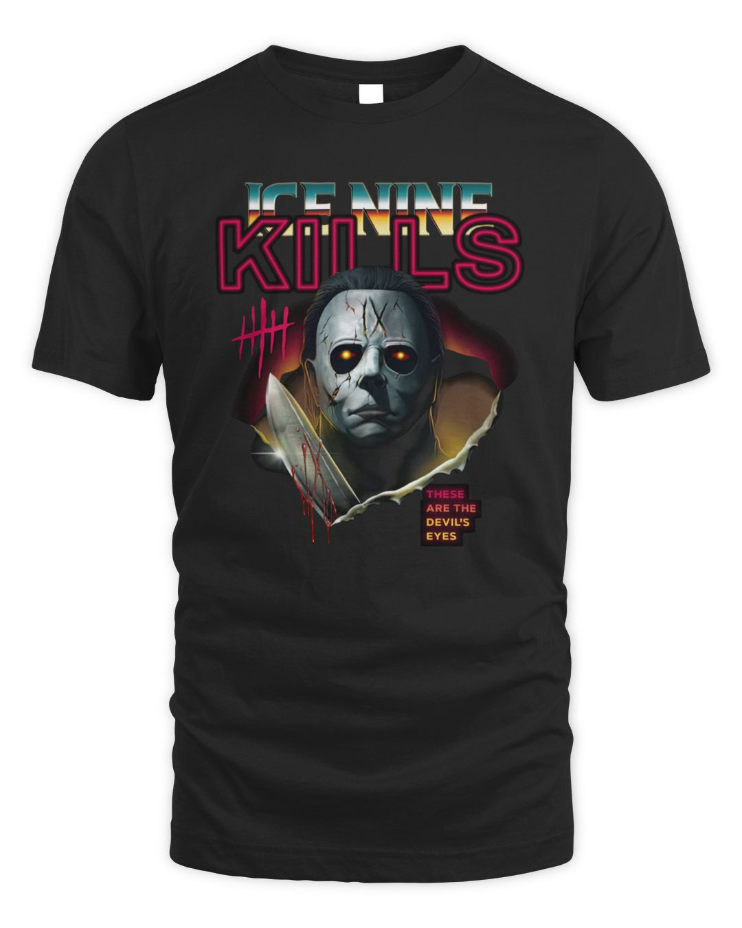 Ice Nine Kills Merch Devil's Eyes '81 T Shirt