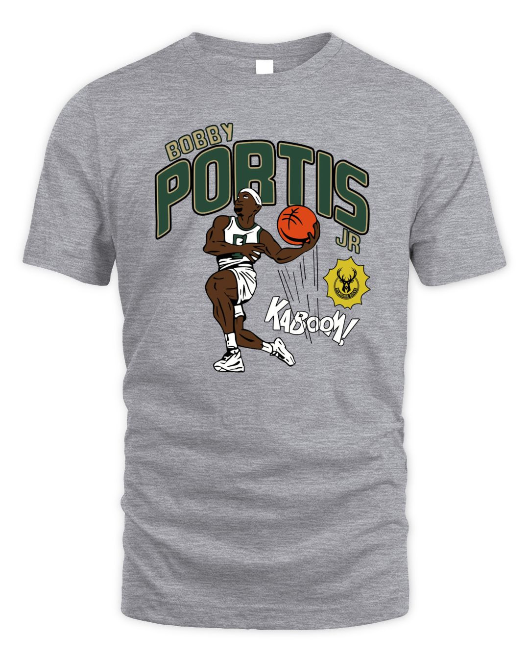 Homage Comic Book Bobby Portis Jr Milwaukee T Shirt