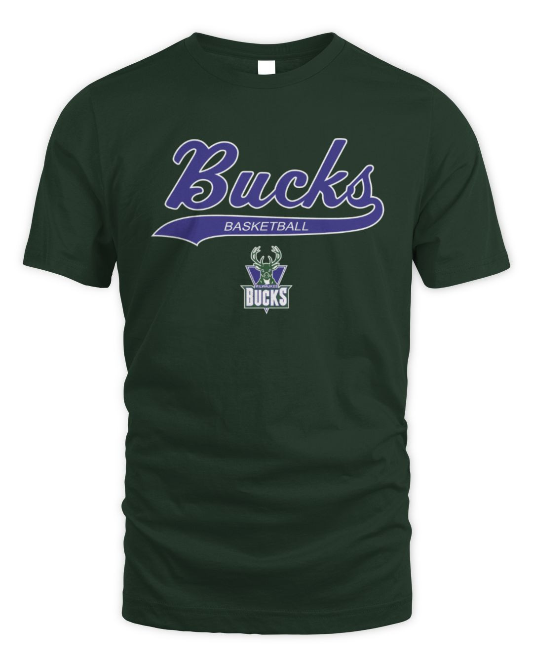 Mitchell And Ness Shop Vintage Logo Milwaukee Bucks Legendary Slub Ss Tee Shirt