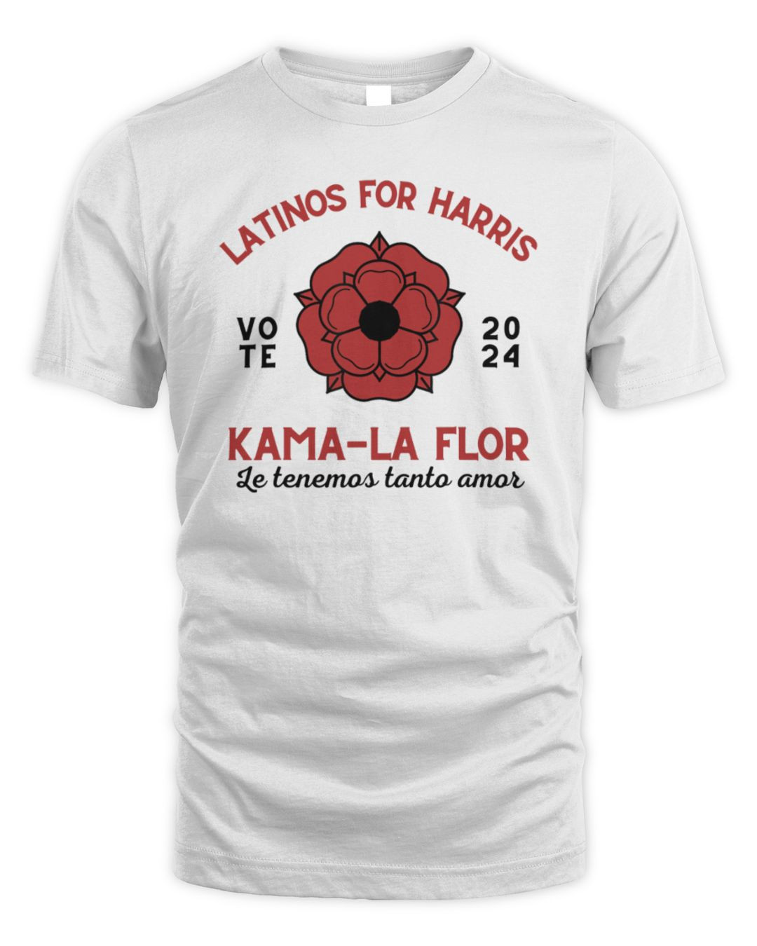 Latinos For Harris Vote 2024 Kama La Flor Shirt