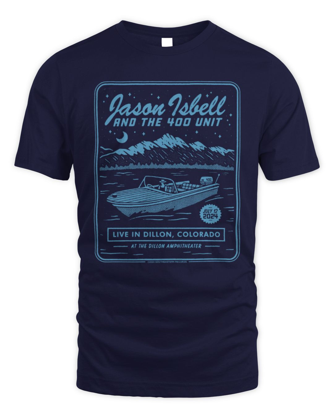 Jason Isbell And The 400 Unit Merch Show At Dillon Amphitheater On July 12 2024