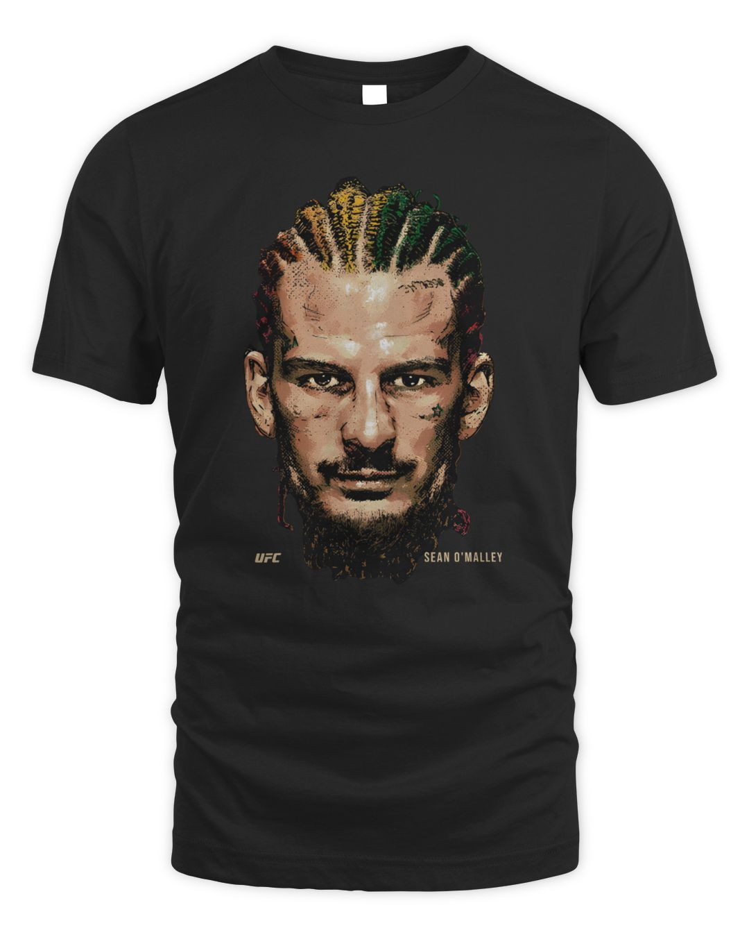 Men's 500 Level Heather Black Sean O'malley 2024 Tee Ufc Store