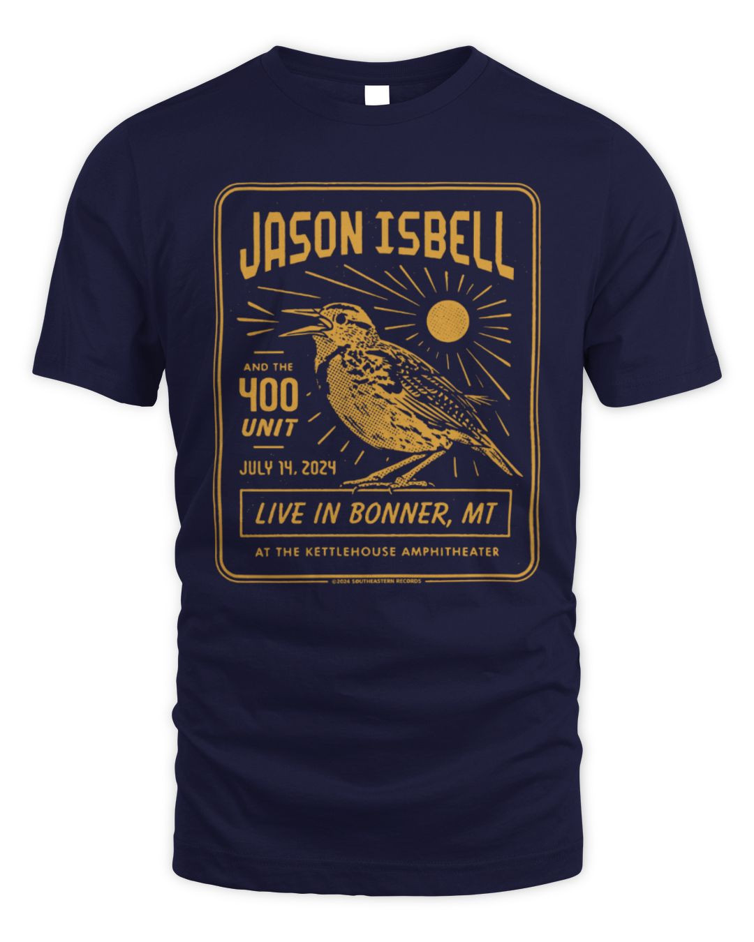 Jason Isbell And The 400 Unit Merch July 14 2024 Live In Bonner Montana