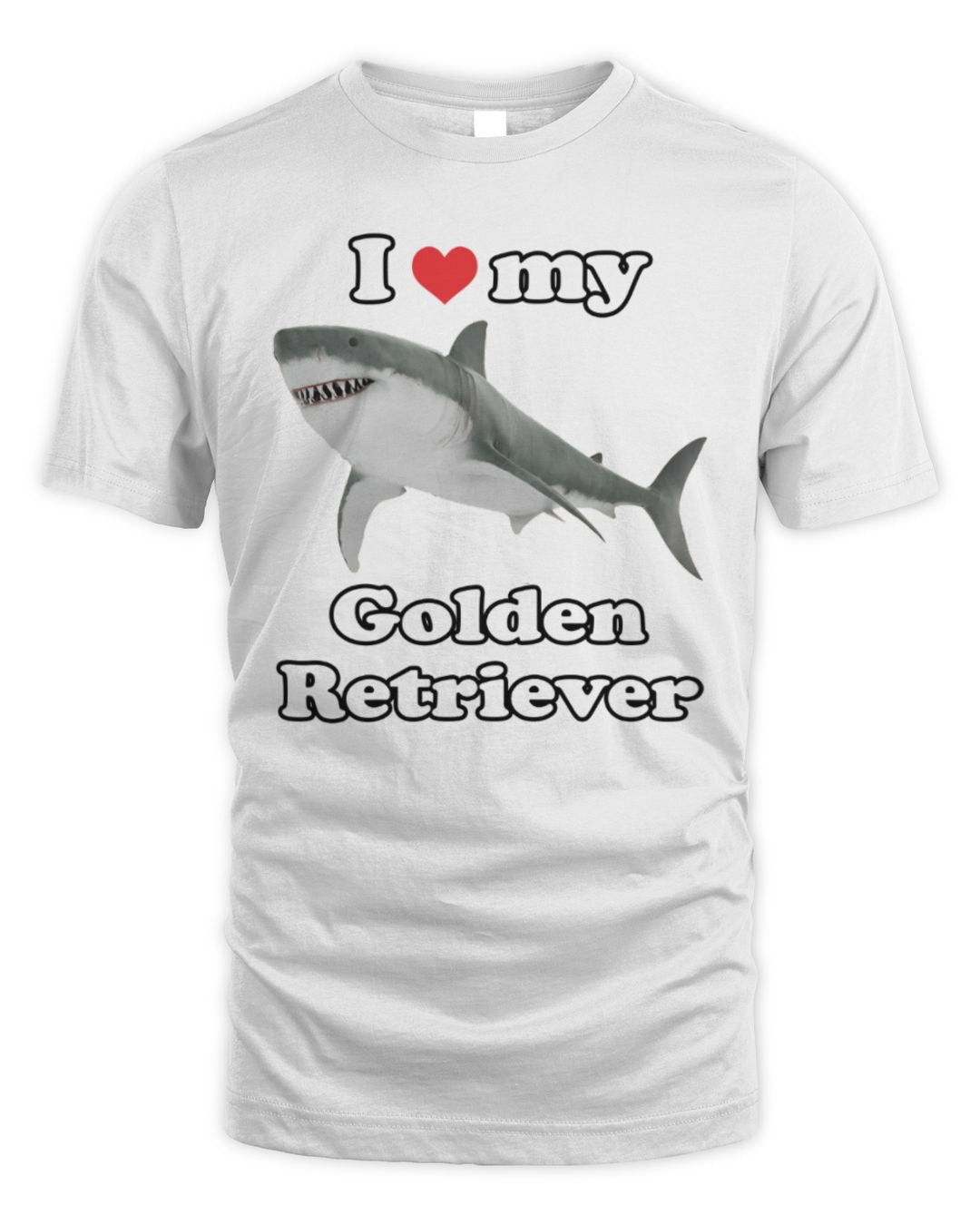 I Heart My Golden Retriever Tee Got Funny Merch