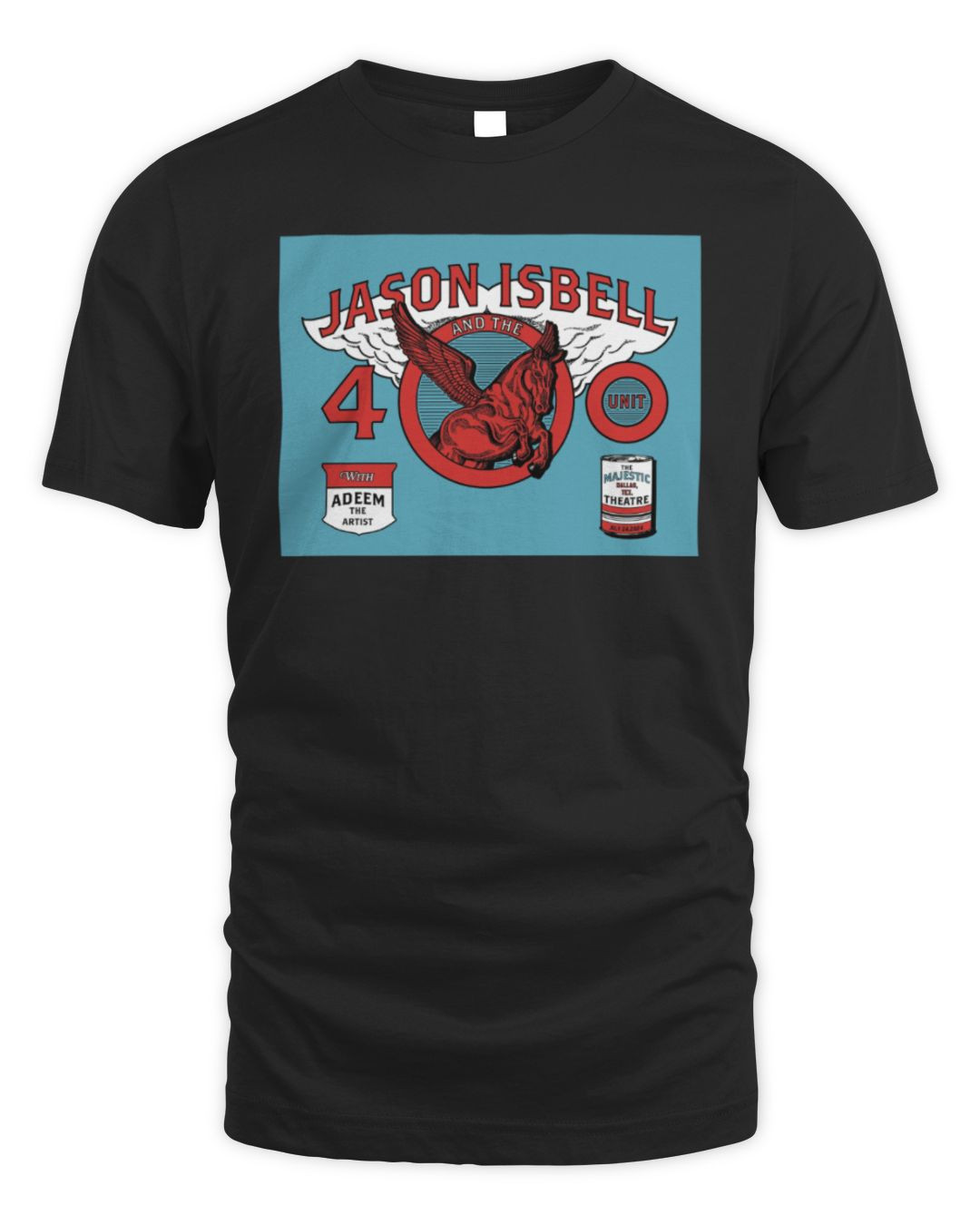 Jason Isbell And The 400 Unit Merch At Majestic Theatre In Dallas, Tx On July 24, 2024 Poster Shirt