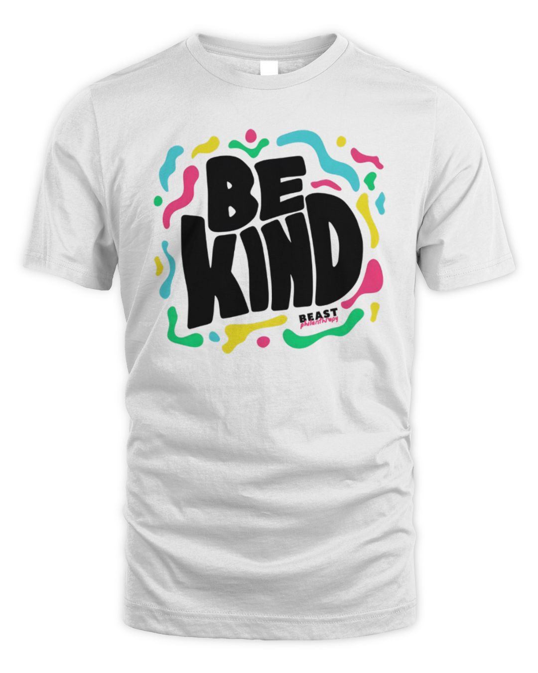 Mr Beast Shop Be Kind White Merch Hoodie